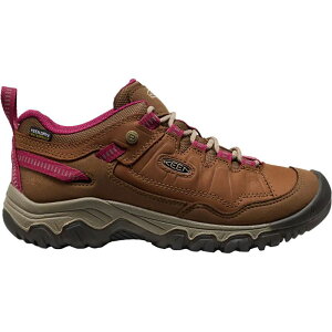 L[ fB[X V[Y u[cECu[c KEEN Targhee IV WP Hiking Boot - Women's Bison/Beaujolais