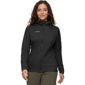 }[g fB[X AE^[ WPbgEu] t[fbhWPbg WPbg Mammut Rime Air IN Hybrid Hooded Jacket - Women's Black ubN