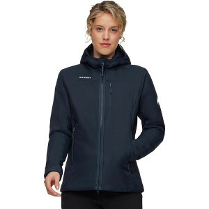}[g fB[X AE^[ WPbgEu] t[fbhWPbg WPbg Mammut Rime IN Hooded Jacket - Women's Marine