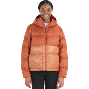 }[bg fB[X AE^[ WPbgEu] t[fbhWPbg _E WPbg Marmot Guides Down Hooded Jacket - Women's Auburn/Sunburn