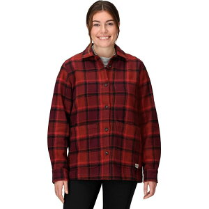 }[bg fB[X gbvX TVc Marmot Pinecrest Heavyweight Flannel Overshirt - Women's Pecan