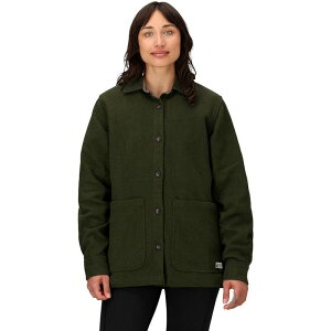 }[bg fB[X gbvX TVc Marmot Pinecrest Heavyweight Flannel Overshirt - Women's Rosin Green O[