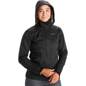 �}�[���b�g ���f�B�[�X �A�E�^�[ �W���P�b�g�E�u���]�� �W���P�b�g Marmot PreCip Eco Jacket - Women's Black �u���b�N