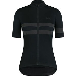 ���t�@ ���f�B�[�X �g�b�v�X �V���c �W���[�W�[ Rapha Brevet Jersey - Women's Black/Black Reflective �u���b�N