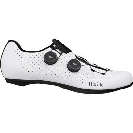 フィジーク メンズ スニーカー シューズ Vento Infinito Carbon 2 Wide Cycling Shoe - Men's White/Black