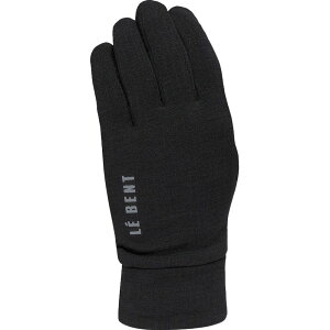 ���x���g �����Y �A�N�Z�T���[ ��� Le Bent Waffle Midweight Glove Liner Black �u���b�N