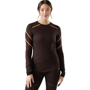 �X�}�[�g�E�[�� ���f�B�[�X �g�b�v�X T�V���c �j�b�g Smartwool Intraknit Thermal Merino Crew Baselayer - Women's Mink/Terracotta �e���R�b�^