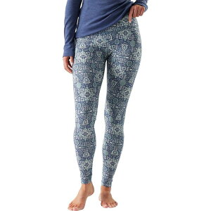 �X�}�[�g�E�[�� ���f�B�[�X �{�g���X �J�W���A���p���c Smartwool Classic Thermal Merino Baselayer Bottom - Women's Nightfall Deco Floral