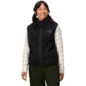 �}�[���b�g ���f�B�[�X �g�b�v�X �x�X�g �t���[�X Marmot Wanderer High Pile Fleece Vest - Women's Black �u���b�N