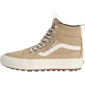 oY fB[X V[Y Xj[J[ Vans MTE Sk8-Hi Waterproof Insulated Shoe - Women's Tan/White zCg