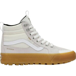 oY fB[X V[Y Xj[J[ Vans MTE Sk8-Hi Waterproof Insulated Shoe - Women's White/Gum zCg