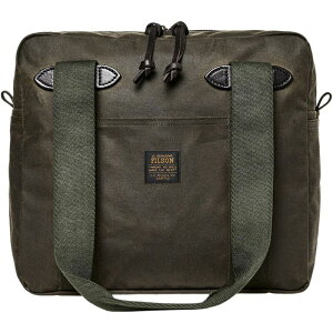 �t�B���\�� ���f�B�[�X �o�b�O �g�[�g�o�b�O Filson Tin Cloth Tote Bag + Zipper Otter Green �O���[��