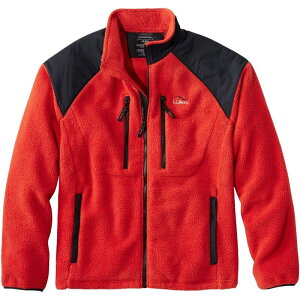 GGr[ Y AE^[ WPbgEu] t[X WPbg L.L.Bean All Conditions Fleece Jacket - Men's Orange Red bh