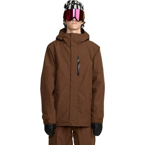 �{���R�� �����Y �A�E�^�[ �W���P�b�g�E�u���]�� �W���P�b�g Volcom L GORE-TEX Jacket - Men's Brown �u���E��