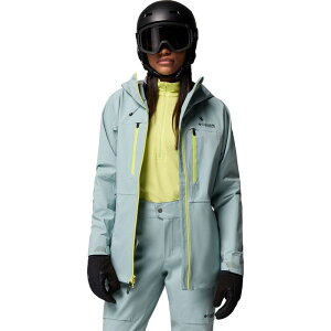 �R�����r�A ���f�B�[�X �A�E�^�[ �W���P�b�g�E�u���]�� Columbia Platinum Peak II 3L Shell - Women's Crushed Blue �u���[