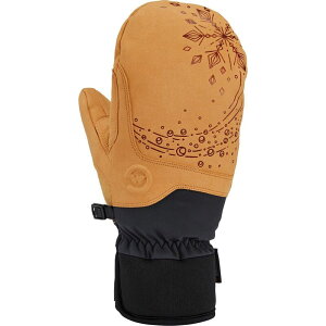 SfB[j fB[X ANZT[  Tan Black Snowflake Gordini MTN Crew Artist Mitten - Women's