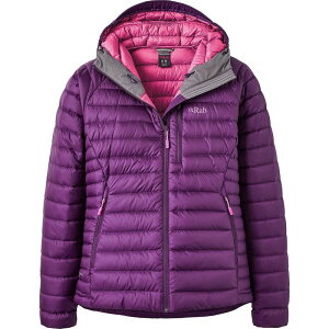 ���u ���f�B�[�X �A�E�^�[ �W���P�b�g�E�u���]�� �_�E�� �W���P�b�g Rab Microlight Alpine Down Jacket - Women's Mulberry