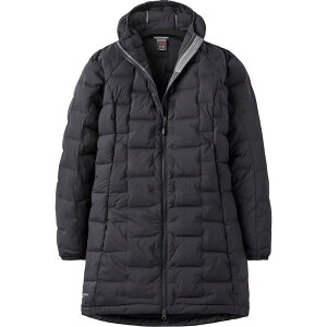 ���u ���f�B�[�X �A�E�^�[ �W���P�b�g�E�u���]�� �p�[�J�[ �_�E�� Rab Cubit Stretch Down Parka - Women's Black �u���b�N