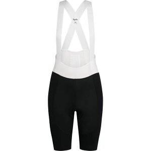 ���t�@ ���f�B�[�X �{�g���X �n�[�t�p���c�E�V���[�c Rapha Pro Team Bib Short III - Regular - Women's Black/White �z���C�g
