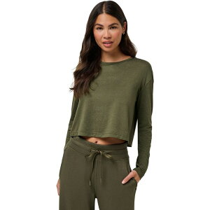 �g���r�X�}�q���[ ���f�B�[�X �g�b�v�X T�V���c ���� TravisMathew Celestia Long-Sleeve Shirt - Women's Heather Grape leaf �w�U�[