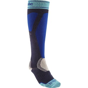 ubWf[ fB[X A_[EFA C XL[ mE[ Navy/Royal Bridgedale Ski Easy On Merino Endurance Sock - Women's