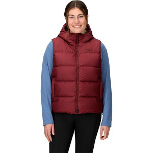 �}�[���b�g ���f�B�[�X �g�b�v�X �x�X�g Marmot Strollbridge Hooded Vest - Women's Acai Berry