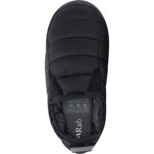 ���u �����Y �V���[�Y �T���_�� �_�E�� Rab Down Hut Slipper Black �u���b�N