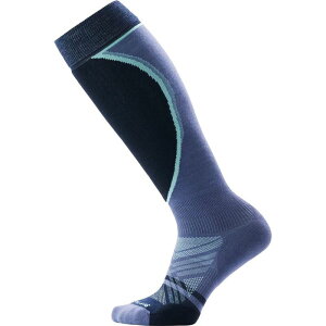 �X�}�[�g�E�[�� ���f�B�[�X �A���_�[�E�F�A �C�� Smartwool Ski Targeted Cushion Extra Stretch OTC Sock - Women's Nightfall Blue �u���[