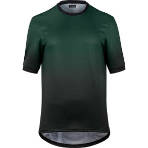 A\X Y gbvX TVc W[W[ Assos Trail T3 Jersey - Men'schwarzwaldGreen