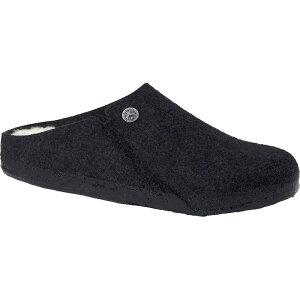 rPVgbN Y V[Y T_ Birkenstock Zermatt Shearling Lined Slipper - Men's Anthracite/Natural Wool
