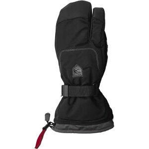 �w�X�g�� �����Y �A�N�Z�T���[ ��� Hestra Gauntlet Sr 3-Finger Glove Black/Black �u���b�N