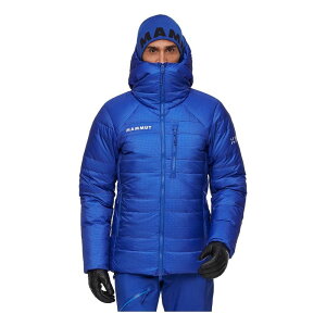 }[g Y AE^[ WPbgEu] t[fbhWPbg _E Mammut Eiger Nordwand Advancedown IN Hooded Jacket - Men's Eiger Blue u[