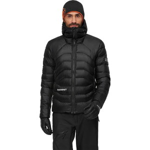 }[g Y AE^[ WPbgEu] t[fbhWPbg _E Mammut Eiger Nordwand Light Down IN Hooded Jacket - Men's Black ubN