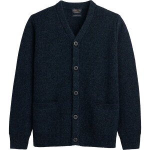 yhg Y AE^[ jbgEZ[^[ E[ J[fBK Pendleton Wool Cardigan - Men's Indigo Heather wU[