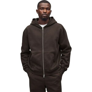 ���C�j���O�`�����v �����Y �A�E�^�[ �p�[�J�[�E�X�E�F�b�g �t���[�X Reigning Champ Brushed Fleece '97 Relaxed Zip Hoodie - Men's Coffee �R�[�q�[