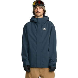 �{���R�� �����Y �A�E�^�[ �W���P�b�g�E�u���]�� Volcom Buckthreeeighty Jacket - Men's Deep Blue �u���[