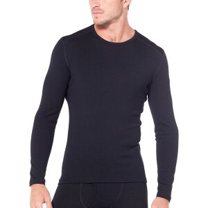 �A�C�X�u���[�J�[ �����Y �g�b�v�X T�V���c ���� Icebreaker 260 Tech Long-Sleeve Crew Top - Men's Black �u���b�N