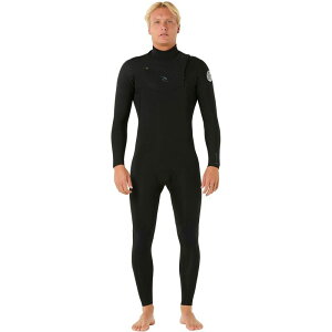 ���b�v�J�[�� �����Y ���� �㉺�Z�b�g Rip Curl Dawn Patrol 4/3 Chest-Zip Full Wetsuit - Men's Black �u���b�N