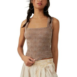 �t���[�s�[�v�� ���f�B�[�X �g�b�v�X �^���N�g�b�v Free People Love Letter Cami - Women's Strawberry Roan
