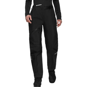 �}���[�g ���f�B�[�X �{�g���X �J�W���A���p���c Mammut Eiger Nordwand Advanced HS Pant - Women's Black �u���b�N