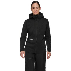 }[g fB[X AE^[ WPbgEu] t[fbhWPbg Mammut Eiger Nordwand IN Flex Air Hooded Jacket - Women's Black ubN
