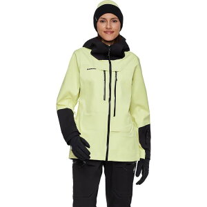 }[g fB[X AE^[ WPbgEu] t[fbhWPbg Mammut Haldigrat Light HS Hooded Jacket - Women'sulai/Black ubN