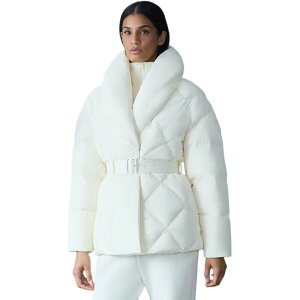 �}�b�J�[�W�� ���f�B�[�X �A�E�^�[ �W���P�b�g�E�u���]�� Mackage Olive Jacket - Women's Cream �N���[��