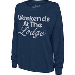 �I���W�i�� ���g�� �u�����h ���f�B�[�X �A�E�^�[ �p�[�J�[�E�X�E�F�b�g �V���c Original Retro Brand Weekends Athe Lodge Sweatshirt - Women's Navy �l�C�r�[