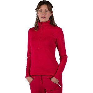 ���V�j���[�� ���f�B�[�X �A�E�^�[ �W���P�b�g�E�u���]�� �t���[�X Rossignol Blackside Fleece 1/2-Zipullover - Women's Ruby Red ���b�h