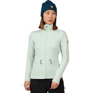 ���V�j���[�� ���f�B�[�X �A�E�^�[ �W���P�b�g�E�u���]�� �t���[�X Rossignol Blackside Fleece Full-Zip Jacket - Women'steam