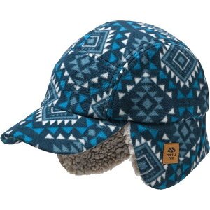 ^[gt@[ Y ANZT[ Xq vg t[X Turtle Fur Printed Fleece Artrapper + Comfort Lush Mesa Sky