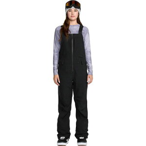 �{���R�� ���f�B�[�X �{�g���X �J�W���A���p���c �I�[�o�[�I�[�� Volcom Swift Bib Overall - Women's Black �u���b�N