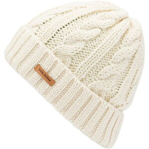 �{���R�� ���f�B�[�X �A�N�Z�T���[ �X�q �j�b�g Volcom Stone Knit Beanie - Women's Bone �X�g�[��