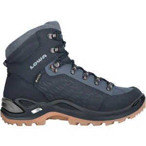 ���A ���f�B�[�X �V���[�Y �u�[�c�E���C���u�[�c Lowa Renegade Warm GTX Boot - Women's Navy/Ice Blue �l�C�r�[